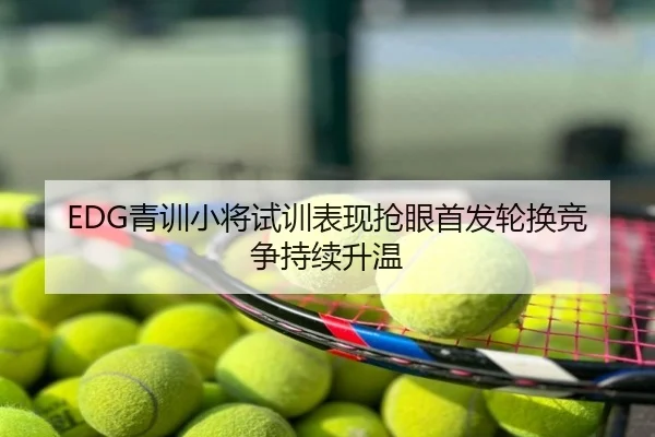 EDG青训小将试训表现抢眼首发轮换竞争持续升温